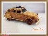 Xe hơi gỗ mô hình - Citroen 2-CV
