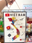 Bản đồ gỗ VN mới theo size