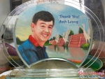 Tranh cát chân dung khung hình Oval - kích thước 29x34