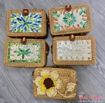 Túi xách mây - chữ nhật 7x12x20cm