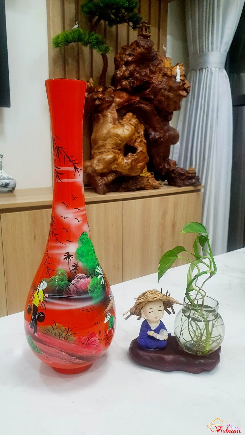 Binh son mai loại cao (4)